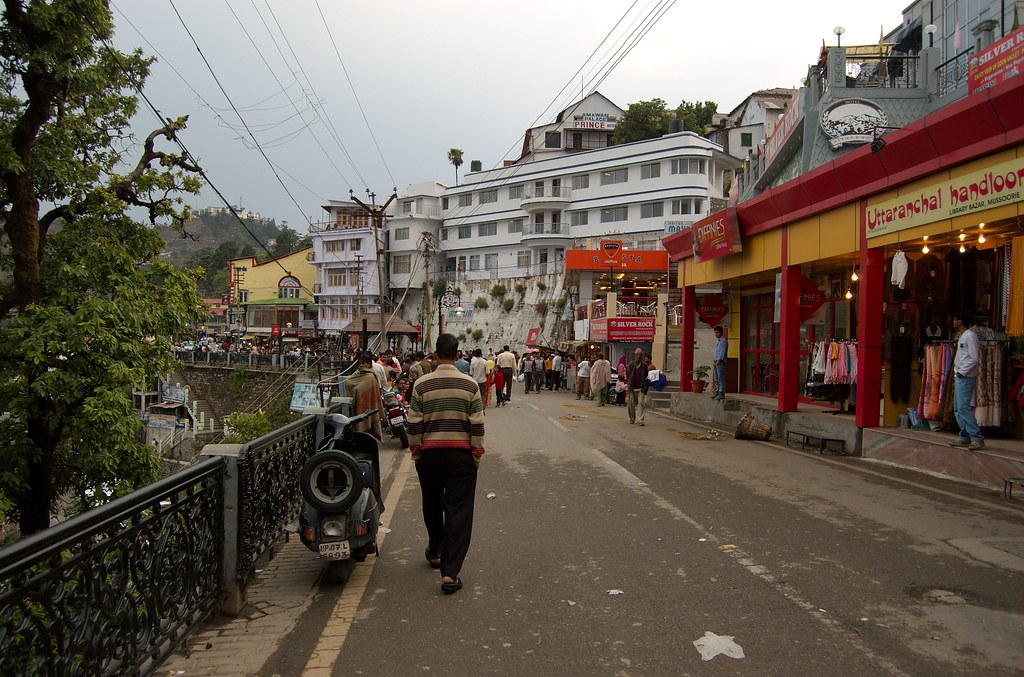 mall road_mussoorie